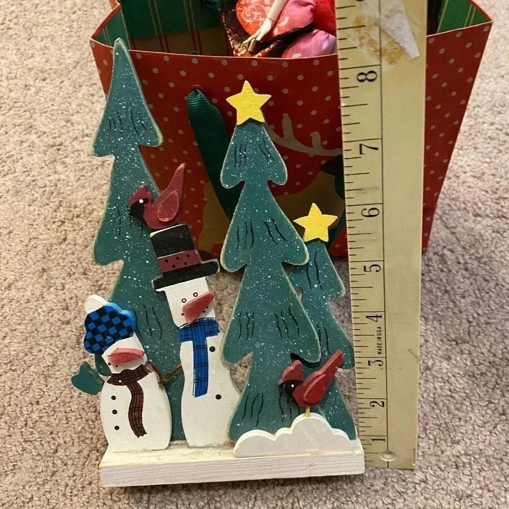 Wooden Christmas tree decor - Picture 2 of 2